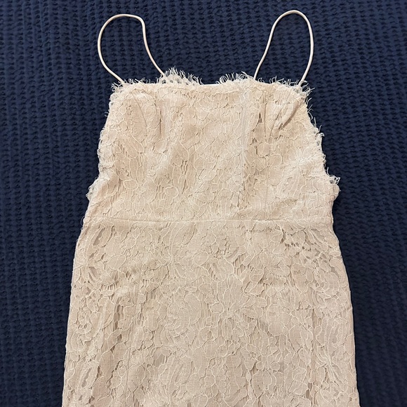 Champagne Anthropologie Formal Dress - Picture 5 of 8